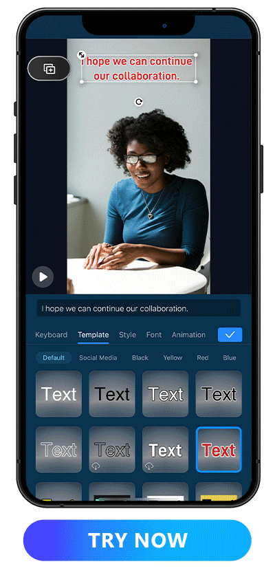 adjust the subtitle's style, color and font with PowerDirector